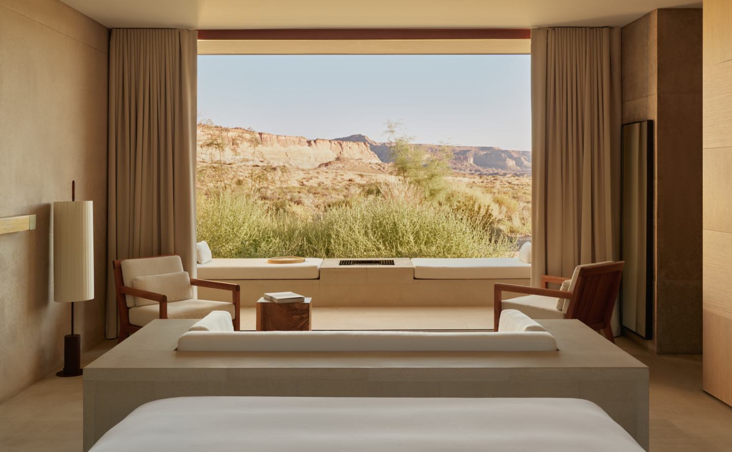 Desert Suite at Amangiri featuring private terrace and canyon views