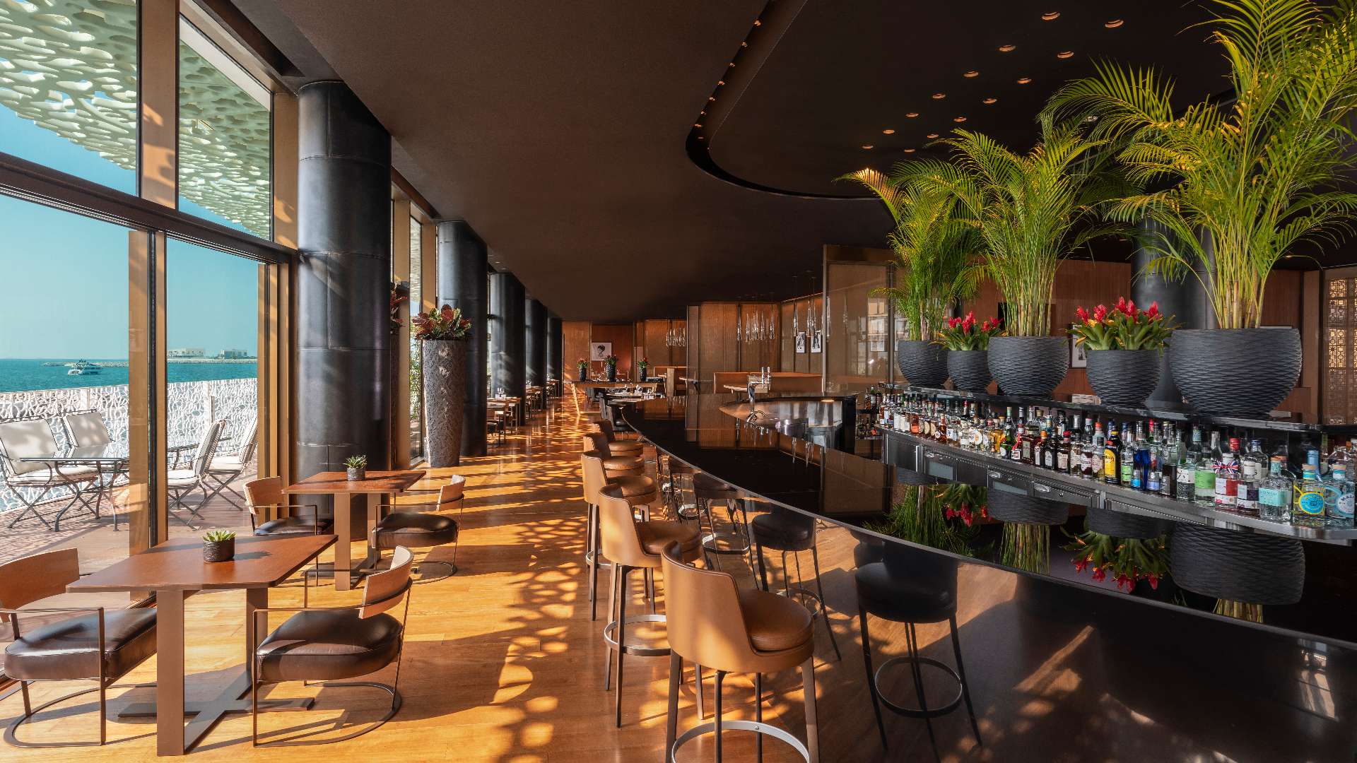 The iconic Bvlgari Bar at Bvlgari Resort Dubai