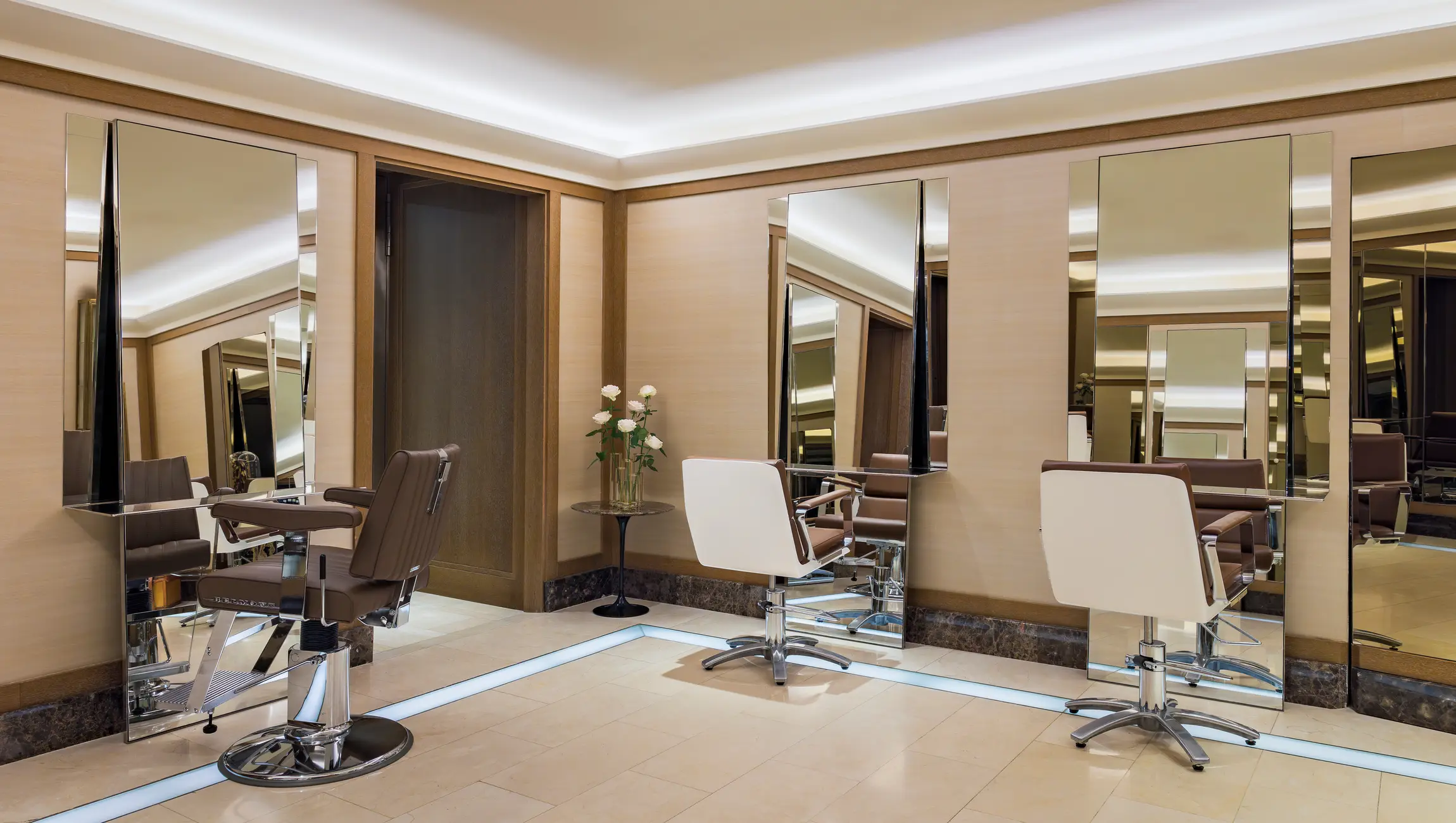 David Mallett hair salon interior at the Ritz Paris