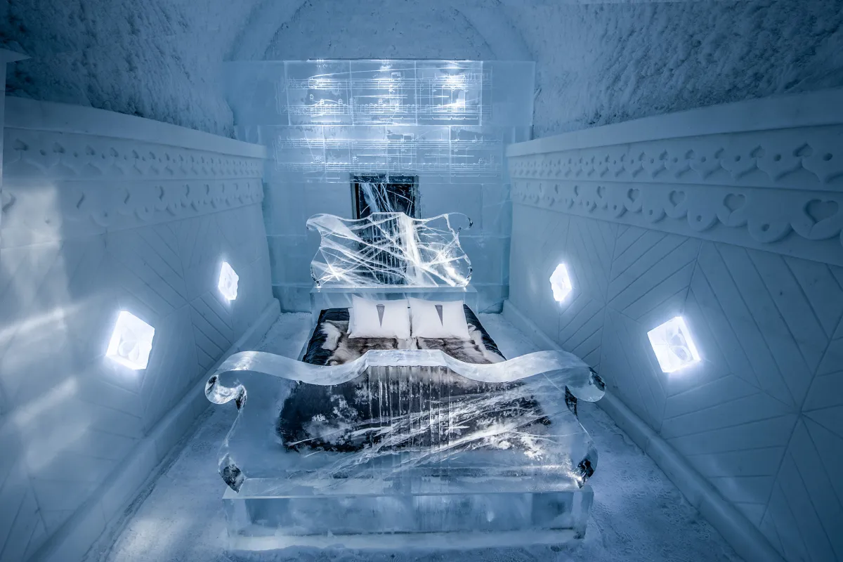 Deluxe Suite 365 - Hilla room at ICEHOTEL
