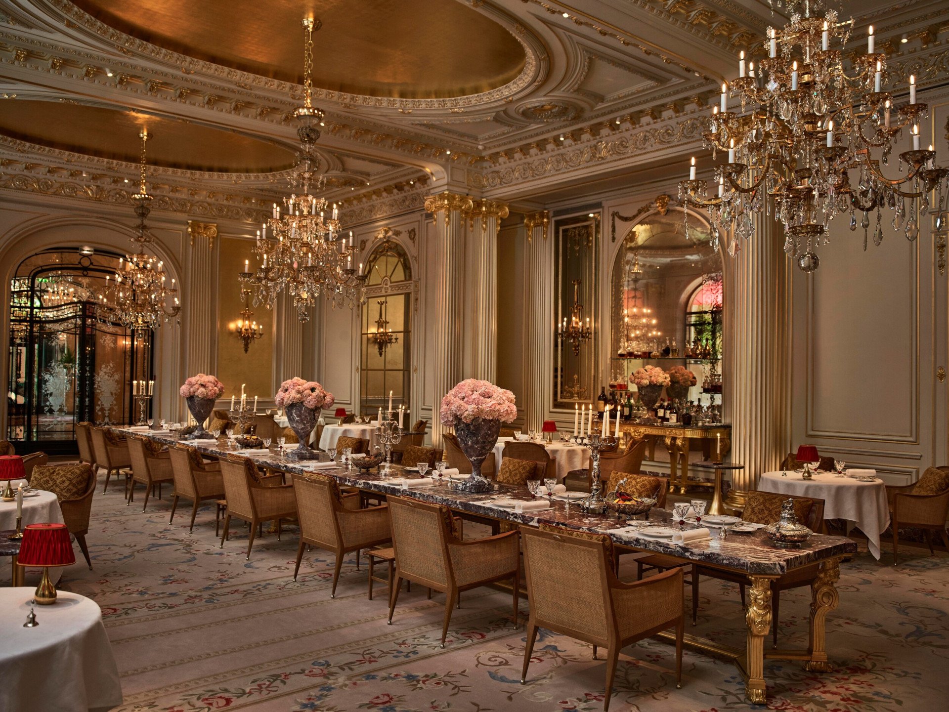 Chef Jean Imbert at Plaza Athénée's Michelin-starred restaurant