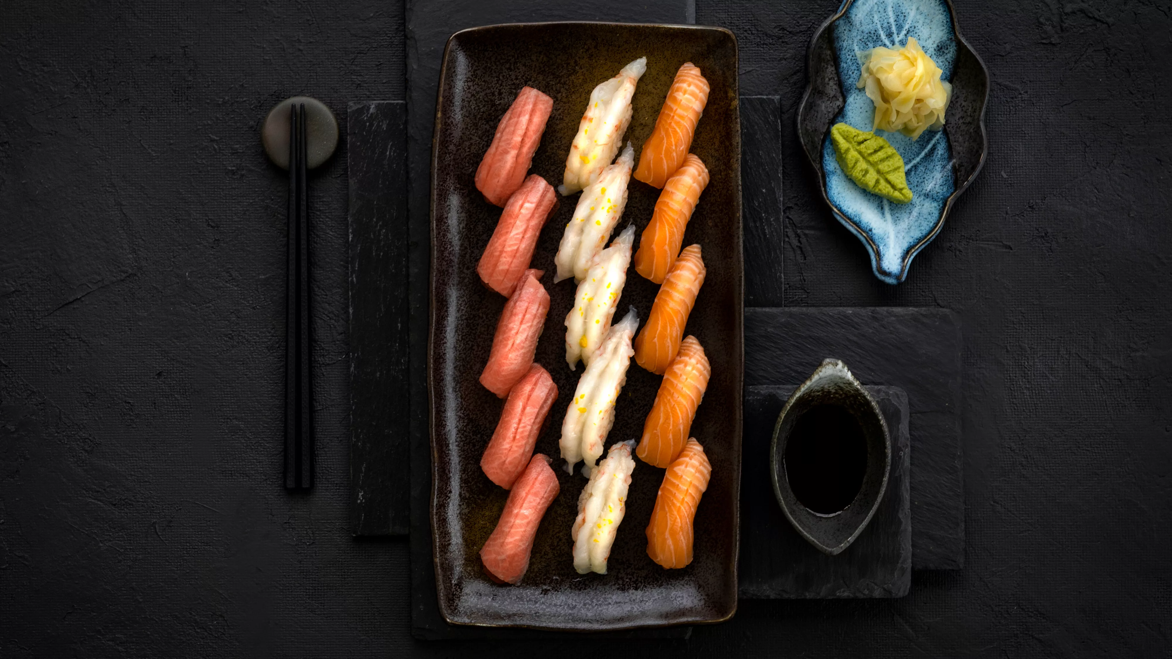 An exquisite example of the authentic Japanese cuisine crafted by Chef Takahashi at Tomo.