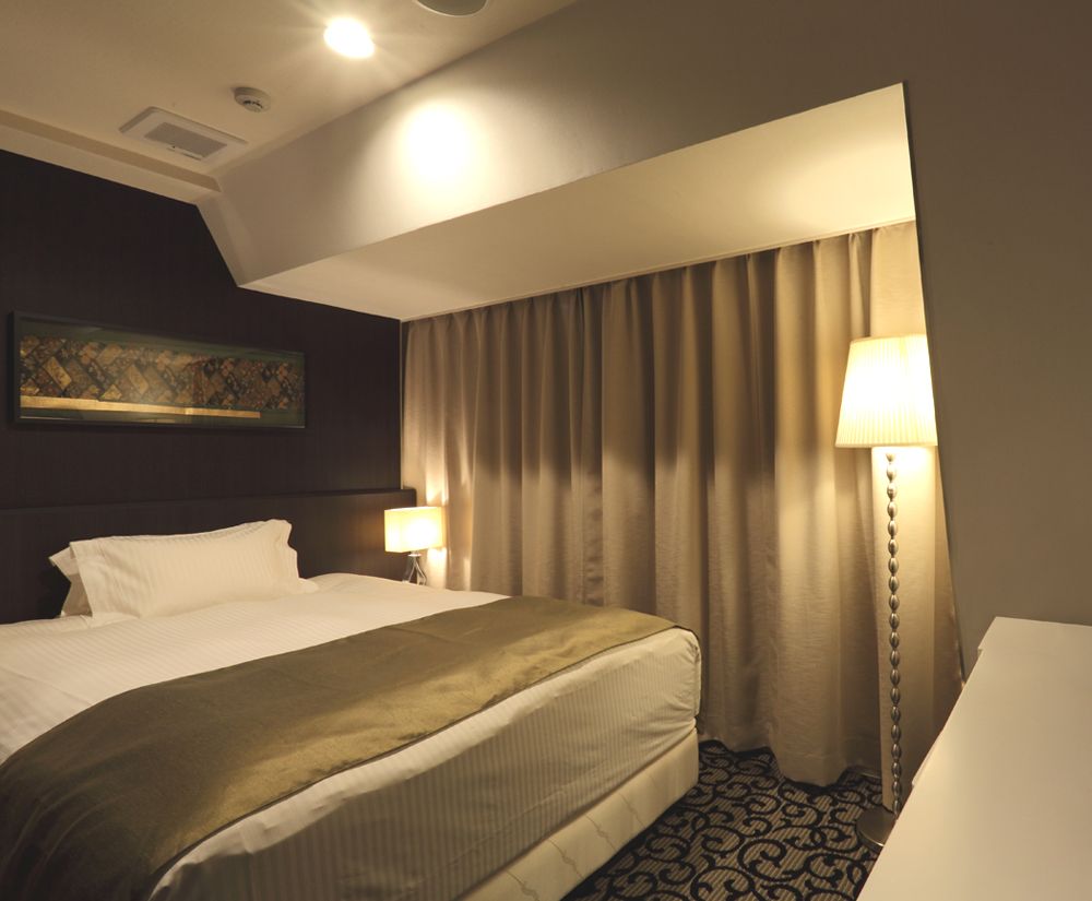 Standard double room at Centurion Hotel Ueno