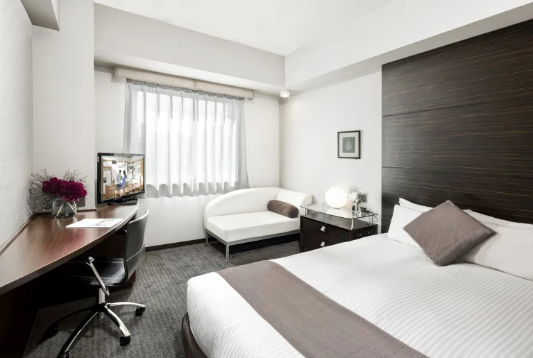 Studio double room at Citadines Central Shinjuku Tokyo