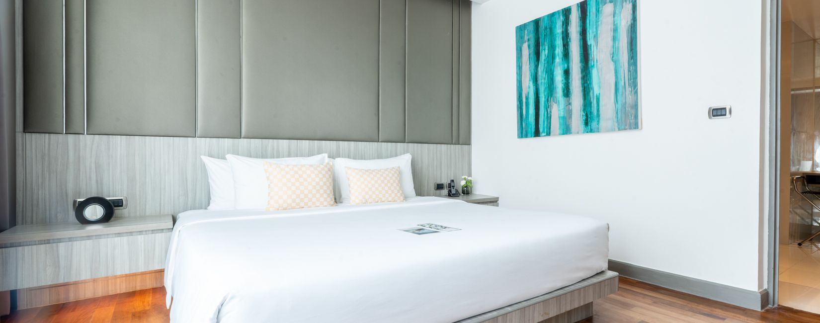 One-bedroom deluxe room at Fraser Suites Sukhumvit Bangkok