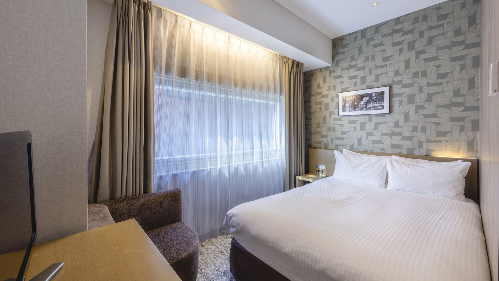 Standard double room at Hotel Gracery Ginza