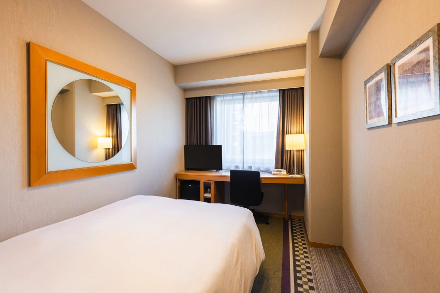Standard single room (economy double) at Hotel Sunroute Plaza Shinjuku