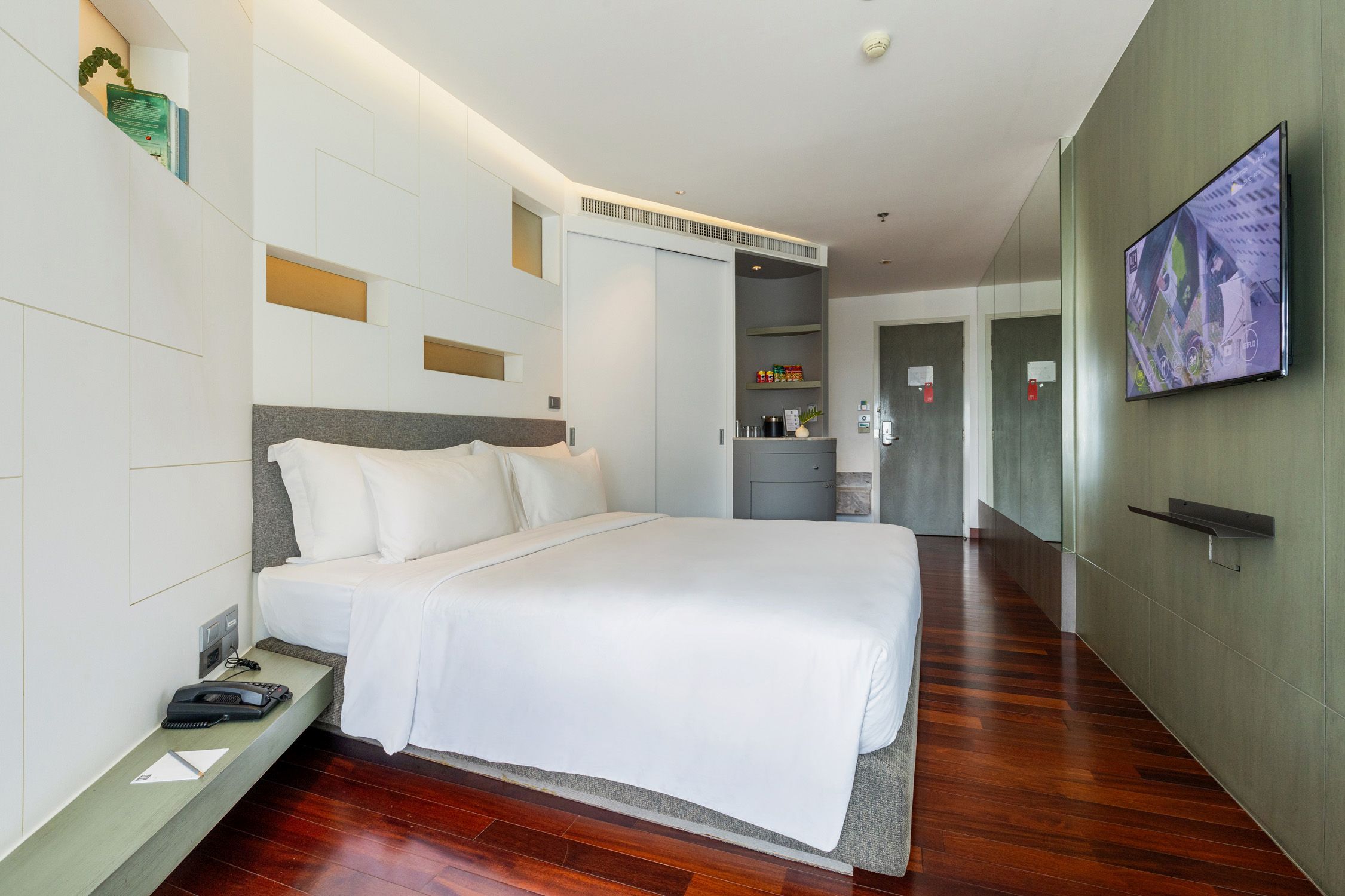 Different degree room at LiT BANGKOK Hotel