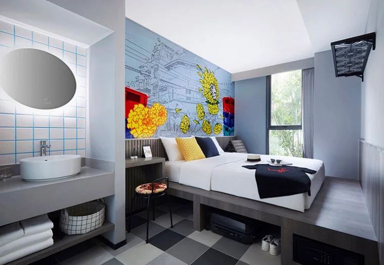 One of a kind room at Lyf Sukhumvit 8 Bangkok