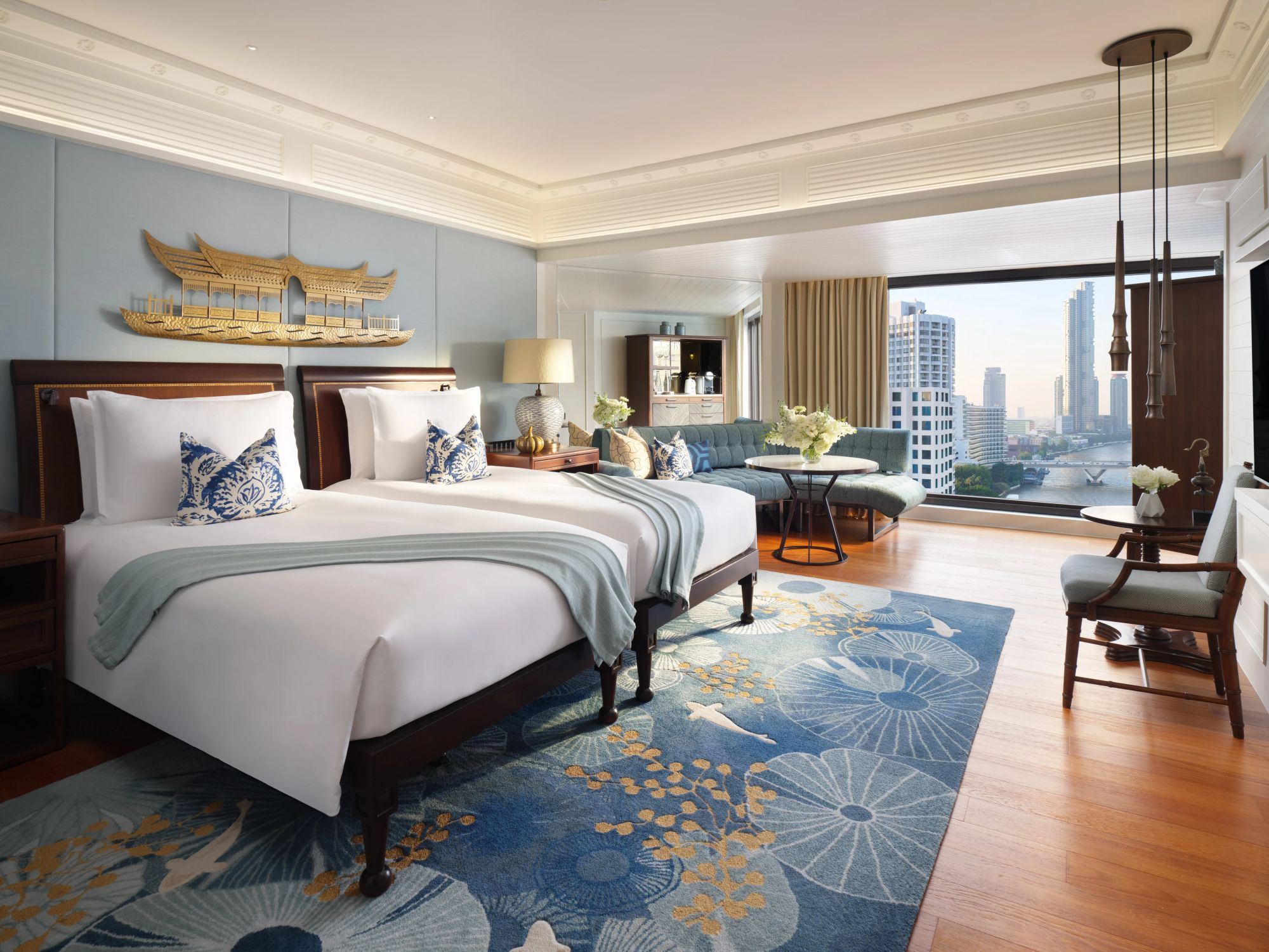 Deluxe premier room at Mandarin Oriental, Bangkok