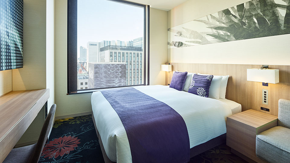 Standard room (1 bed queen, bathtub) at Millennium Mitsui Garden Hotel Tokyo
