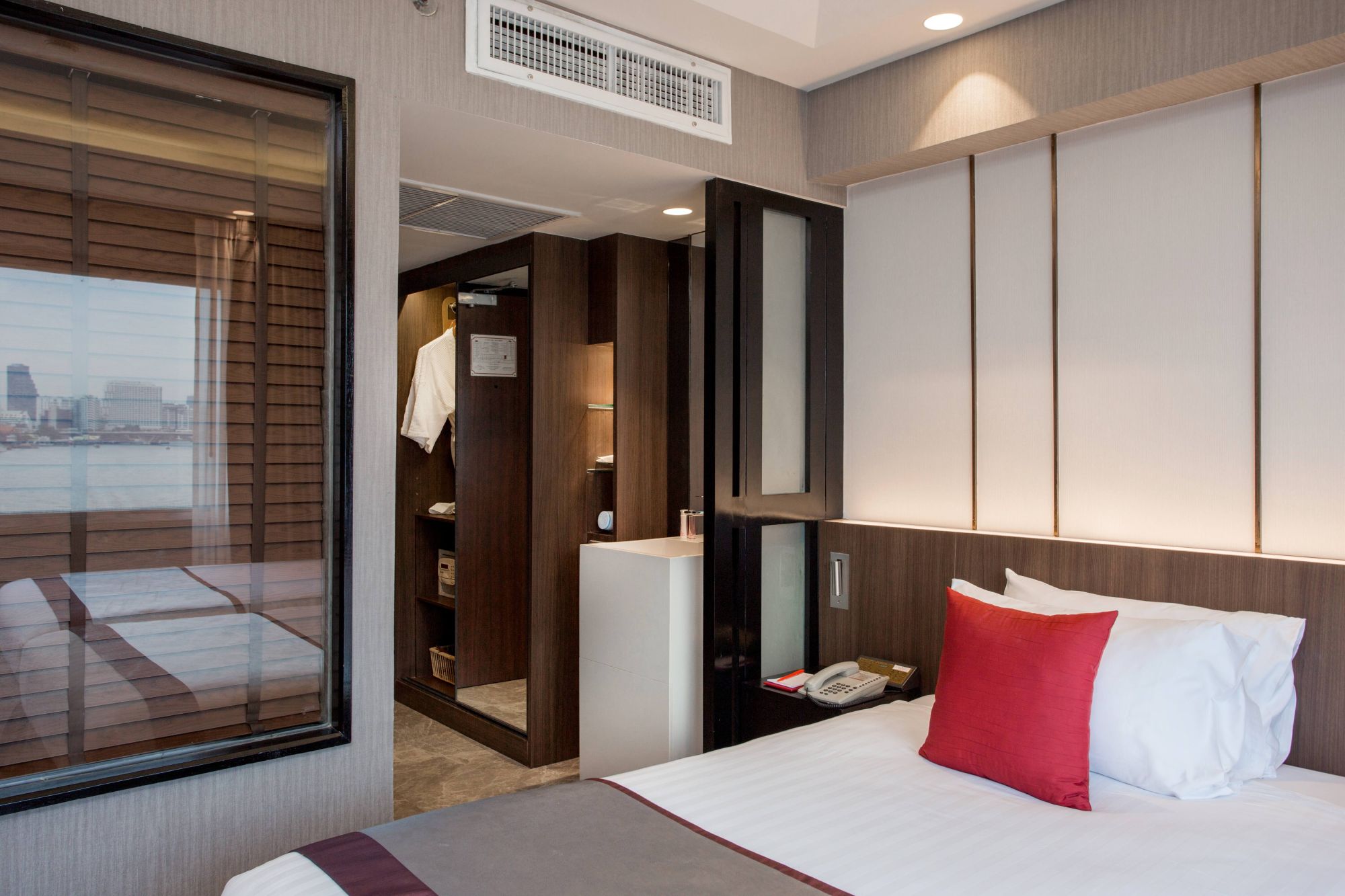 1 king bed superior room at Ramada Plaza by Wyndham Bangkok Menam Riverside