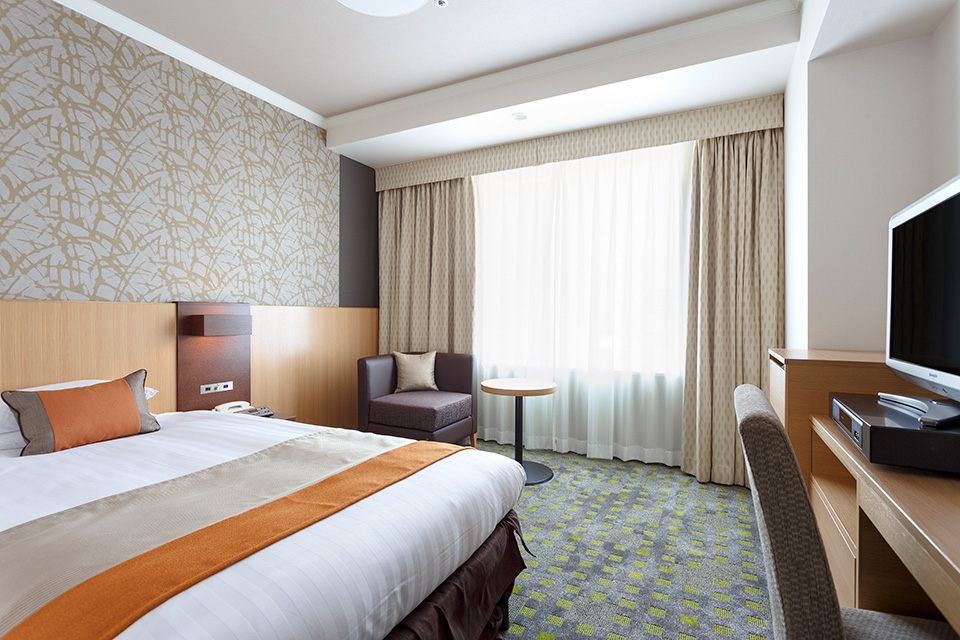 Standard single room at Shibuya Excel Hotel Tokyu
