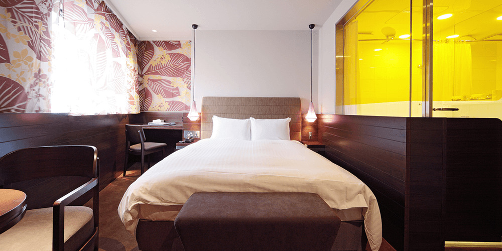 Modern double room at Shibuya Granbell Hotel