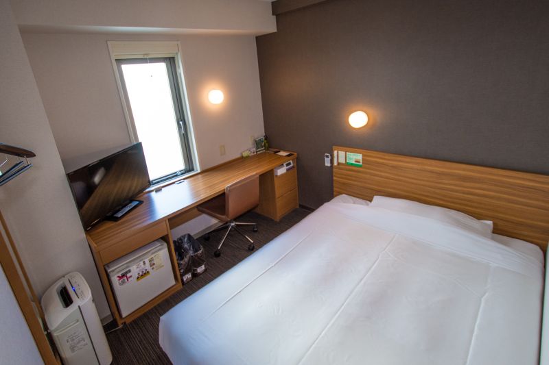 Standard double room at Super Hotel JR Ueno-Iriyaguchi