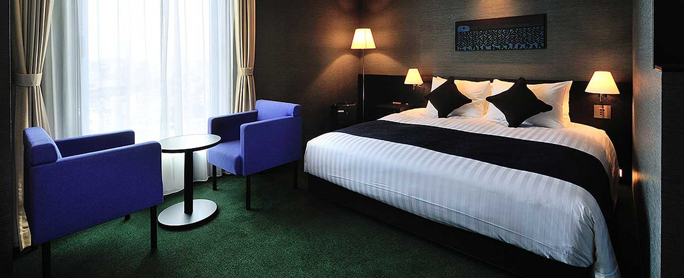 Essential double room at The Gate Hotel Kaminarimon by Hulic