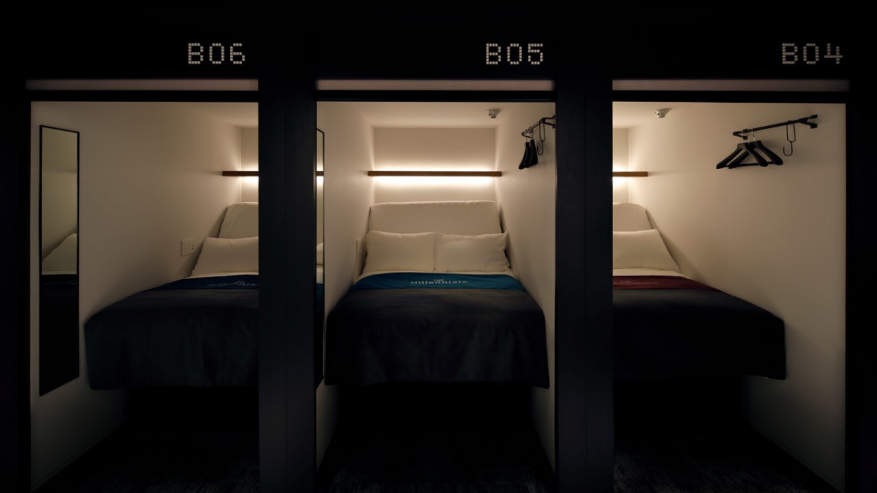 Smart pods at The Millennials Shibuya - Photo courtesy of The Millennials