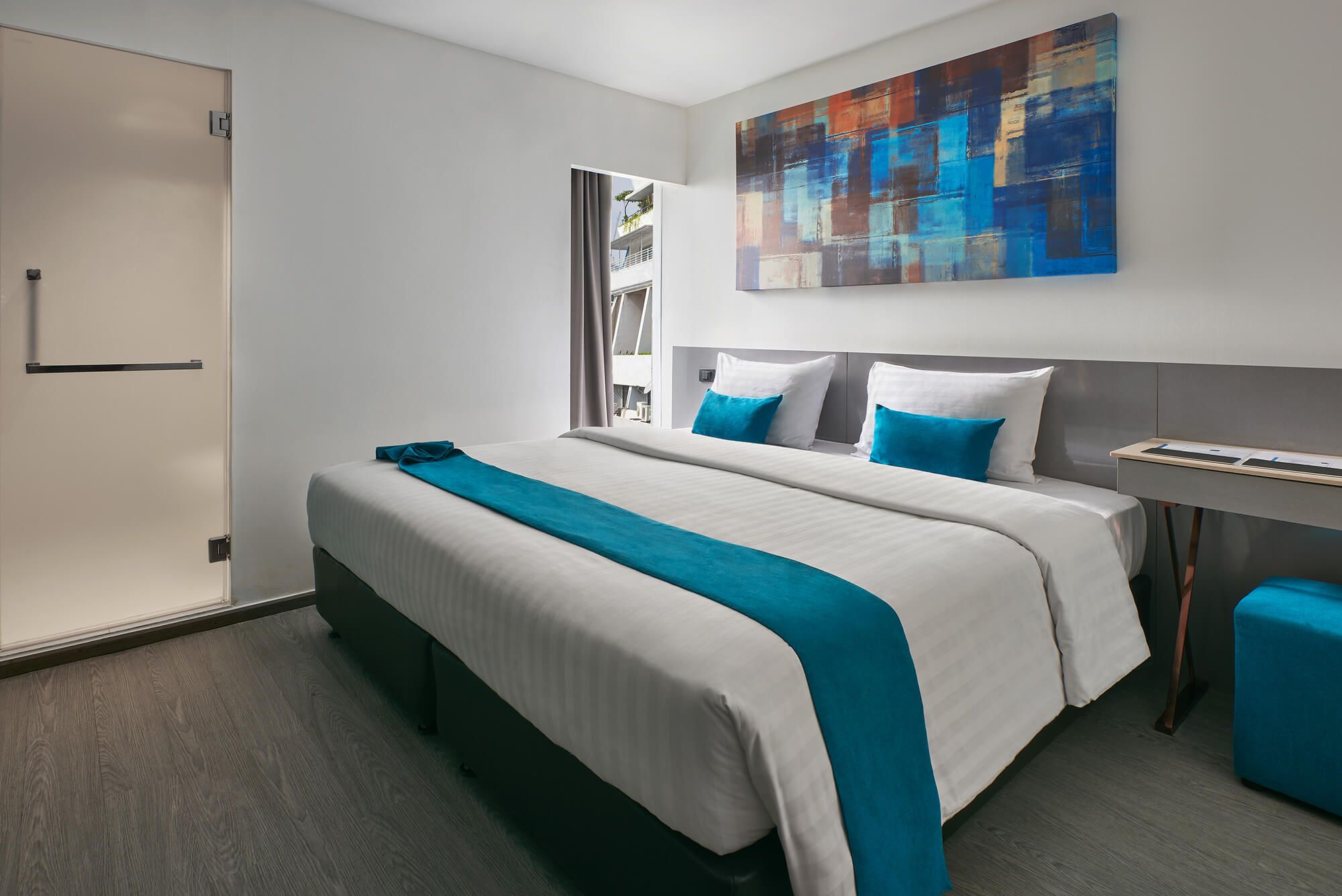 Deluxe room at Sora Hotel Silom