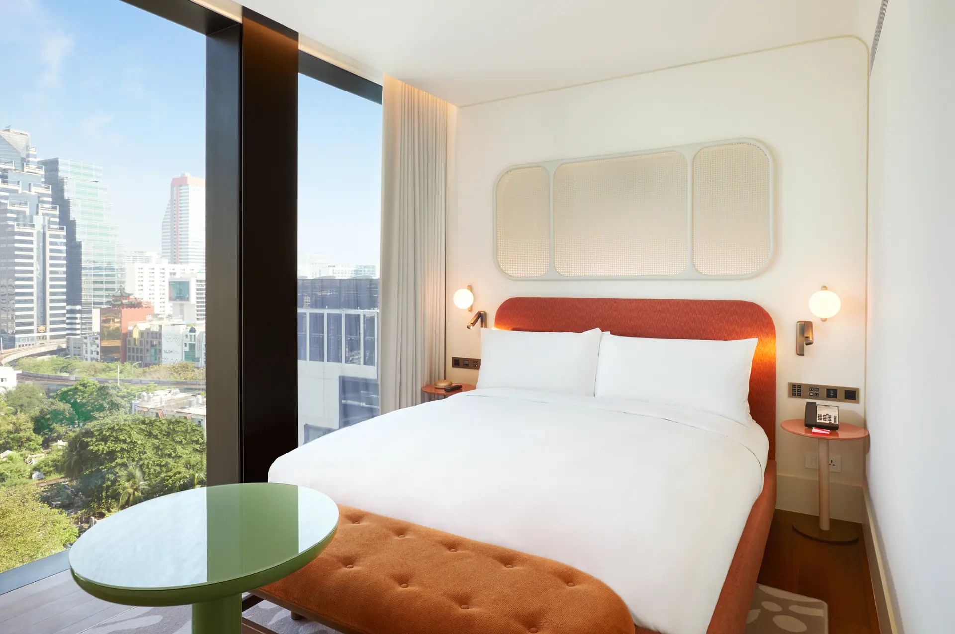 Standard king room at The Standard, Bangkok Mahanakhon